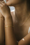 The Sara 18K Gold Plated Necklace