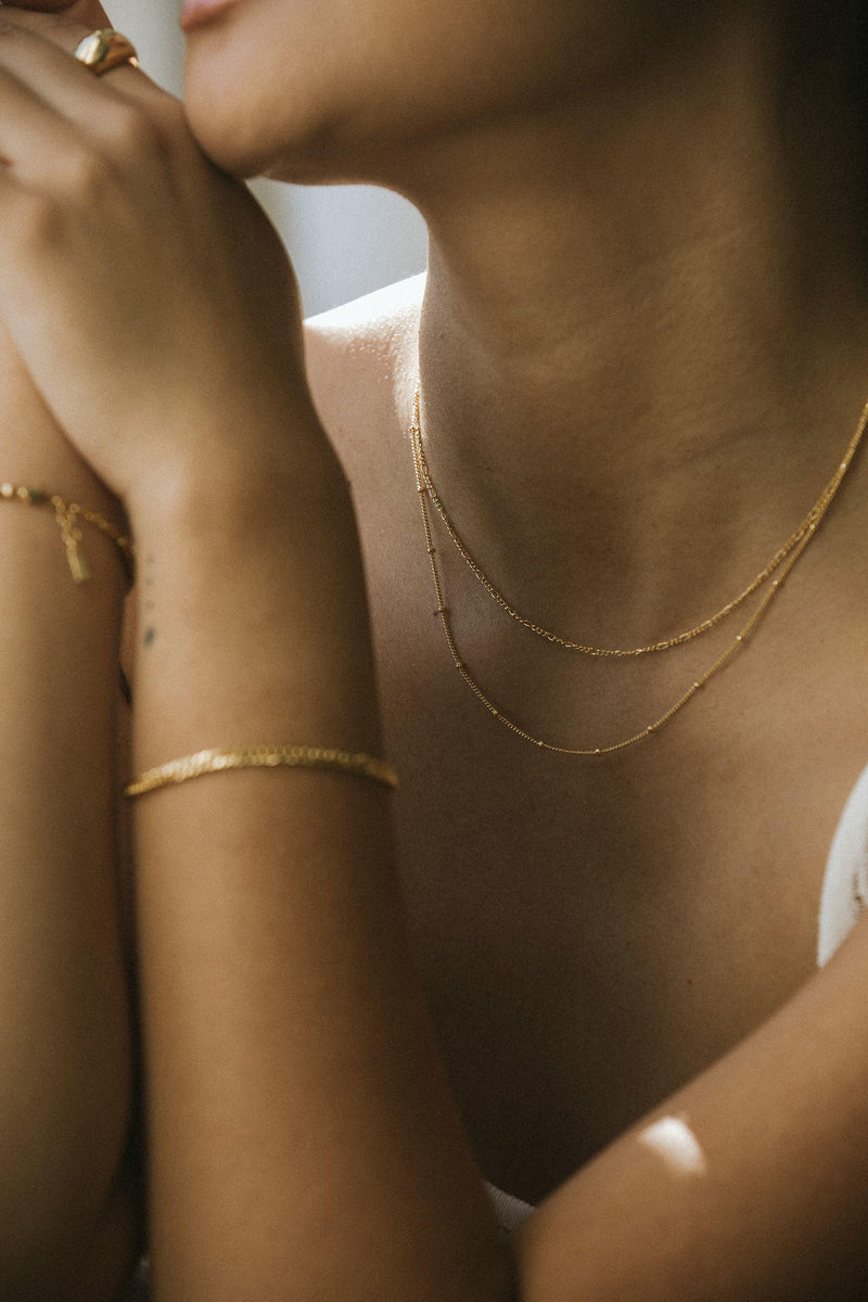 The Sara 18K Gold Plated Necklace
