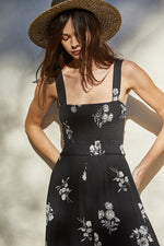Fairview Floral Smocked Jumpsuit