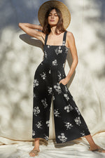 Fairview Floral Smocked Jumpsuit