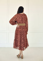 Sandra Floral Tiered Maxi Dress