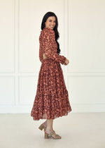 Sandra Floral Tiered Maxi Dress