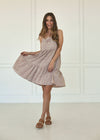 Aleyna Tiered Pocketed Babydoll Dress