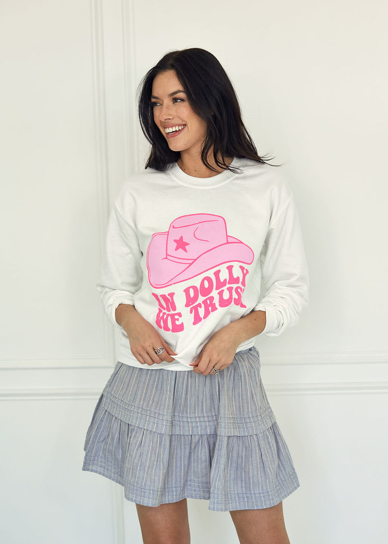 Happy Anywhere Smocked Pleated Mini Skirt