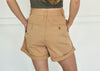 Barnett Cotton Pocketed High Rise Shorts