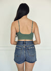 Keep In Control Padded Bralette - Sage
