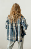 Nicolas Plaid Button Down Shacket