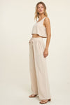 Bay Breeze Linen Drawstring Pants