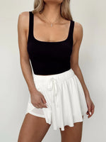 Remee Active Butterfly Skort- White